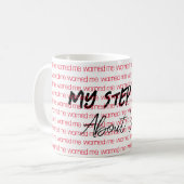 Mijn Stap pa waarschuwde me voor je Mok. Koffiemok (Voorkant links)