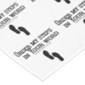 Mijn stappen met patronen bestellen tafelkleed (Gekanteld)