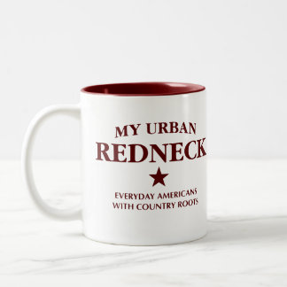 Mijn stedelijke redneck-mok tweekleurige koffiemok
