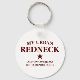 Mijn stedelijke redneck-sleutelhanger sleutelhanger