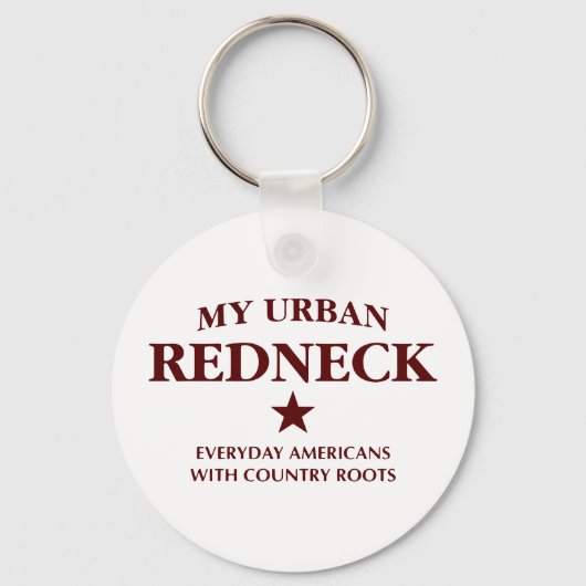 Mijn stedelijke redneck-sleutelhanger sleutelhanger (Voorkant)