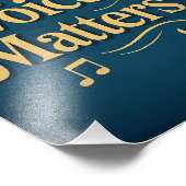 Mijn stem doet ertoe: affirmatiekunst foto afdruk (Hoek)