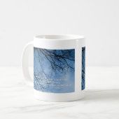 Mijn stem zal 's ochtends horen koffiemok (Voorkant links)