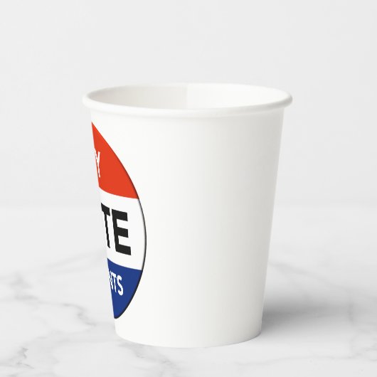 Mijn stembiljetten papieren bekers (Links)