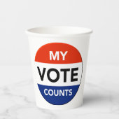 Mijn stembiljetten papieren bekers (Voorkant)