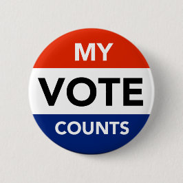 Mijn stembiljetten ronde button 5,7 cm