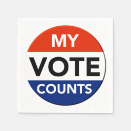 Mijn stembiljetten servet