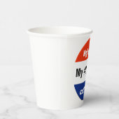 Mijn stemmer bij de verkiezingen papieren bekers (Rechts)