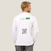 Mijn stemming is VIP Tri-Blend Shirt (Achterkant)