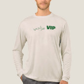 mijn stemming is VIP Tri-Blend Shirt (Voorkant volledig)