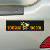 Mijn Ster Deense Reuzen Bumpersticker (Op auto)
