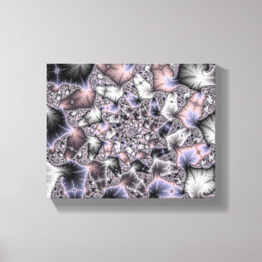 Mijn ster - Fractal Art Canvas Afdruk (Voorkant)