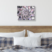 Mijn ster - Fractal Art Canvas Afdruk (Insitu (Slaapkamer))