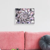 Mijn ster - Fractal Art Canvas Afdruk (Insitu (Woonkamer))