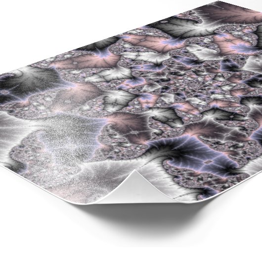 Mijn ster - Fractal Art Foto Afdruk (Hoek)