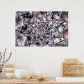 Mijn ster - Fractal Art Poster (Keuken)