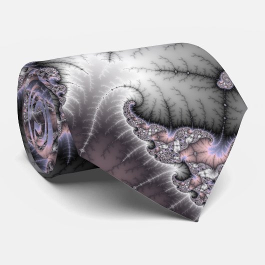 Mijn ster - Fractal Art Stropdas (Opgerold)