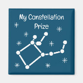 Mijn sterrenbeeld prijs magneet feestgunst (Voorkant)