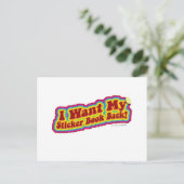 Mijn Stickerbook Briefkaart (Staand voorkant)