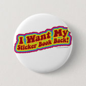 Mijn Stickerbook Ronde Button 5,7 Cm (Voorkant)