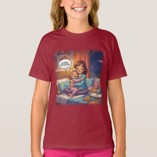 Mijn stiefmoeder geeft me graag knuffels t-shirt