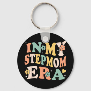 Mijn stiefmoeder tijdperk Funny Sarcasme Groovy Re Sleutelhanger