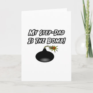 Mijn stiefvader is de bom kaart
