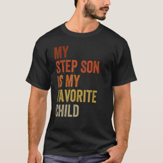 Mijn stiefzoon is mijn favoriete kind  vader s t-shirt