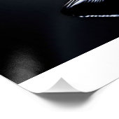 "Mijn stijgende projectie", glanzend Poster (Hoek)