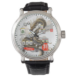 Mijn stijl mahjong T-shirt Horloge