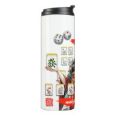 Mijn Stijl mahjong Thermosbeker (Gedraaid links)