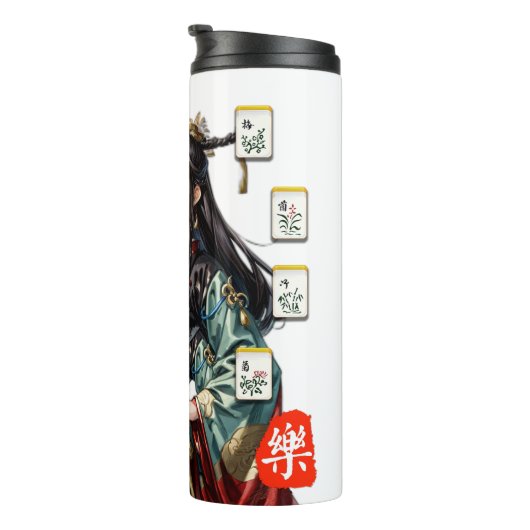 Mijn Stijl mahjong Thermosbeker (Geroteerd rechts)