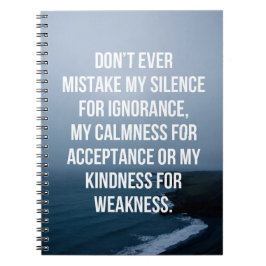 Mijn stilzwijgende offerte notitieboek