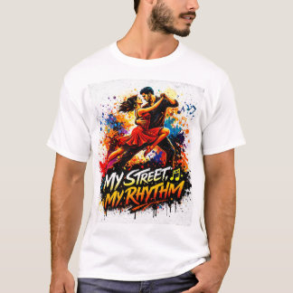Mijn Straat, Mijn Ritme dansende t-shirt koppel