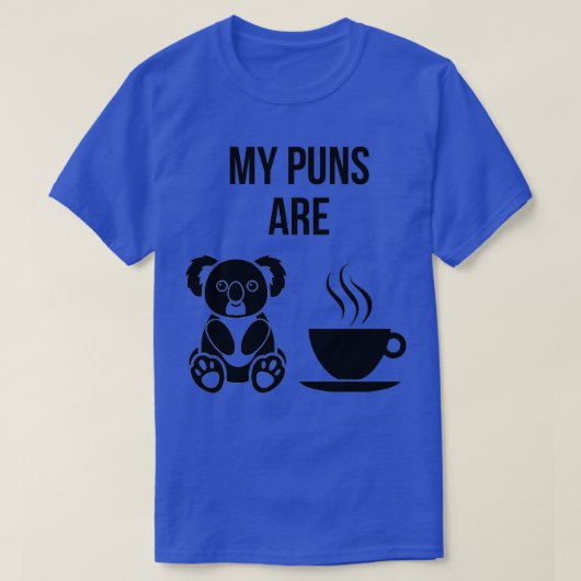 Mijn straf is Koala Tea 5 T-shirt (Design voorkant)