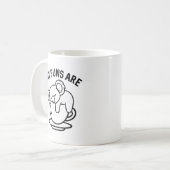 Mijn straf is Koala Tea Koffiemok (Voorkant links)
