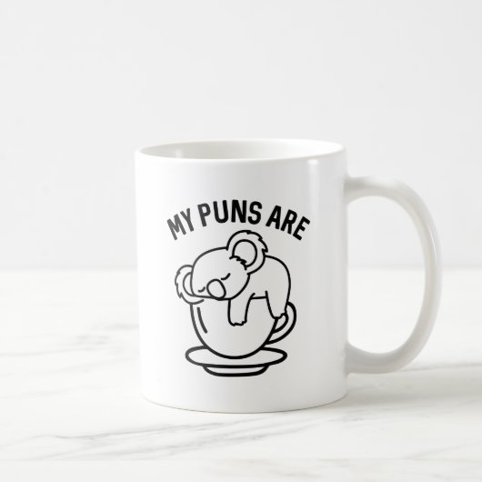 Mijn straf is Koala Tea Koffiemok (Rechts)