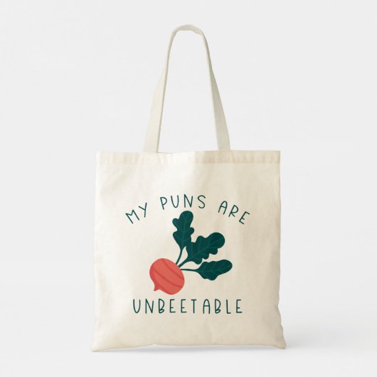 Mijn straf is onverteerbaar tote bag (Achterkant)