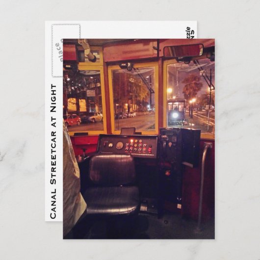 Mijn Streetcar Ride, New Orleans Briefkaart (Voorkant / Achterkant)