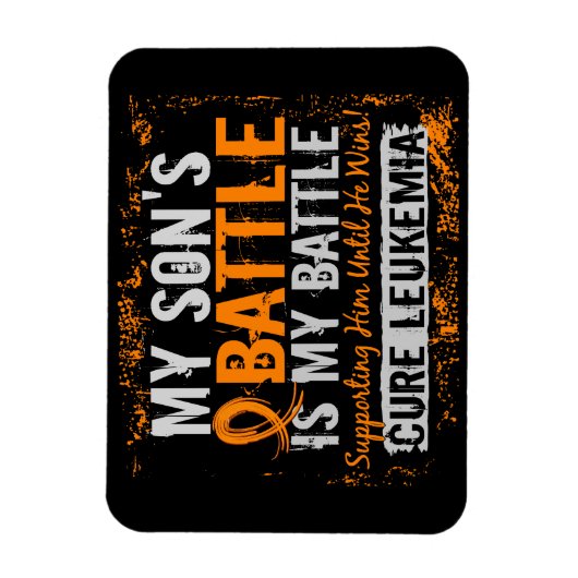 Mijn strijd om 2 leukemiezoon magneet (Verticaal)
