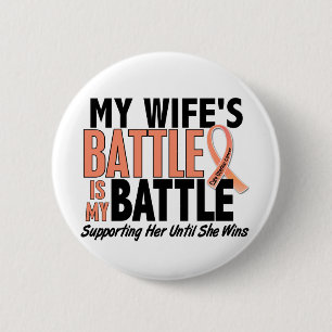 Mijn strijd om baarmoederhalskanker ronde button 5,7 cm