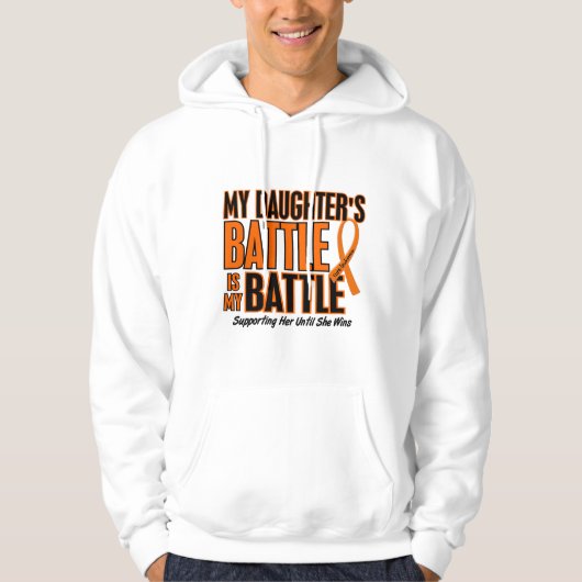 Mijn strijd om leukemie te slachten hoodie (Voorkant)