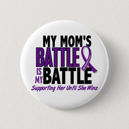Mijn strijd tegen mam-pancreaskanker ronde button 5,7 cm (Voorkant)
