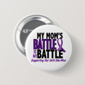 Mijn strijd tegen mam-pancreaskanker ronde button 5,7 cm (Voorkant /achterkant)