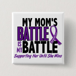 Mijn strijd tegen mam-pancreaskanker vierkante button 5,1 cm