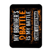 Mijn strijd voor 2 leukemiebroer magneet (Verticaal)