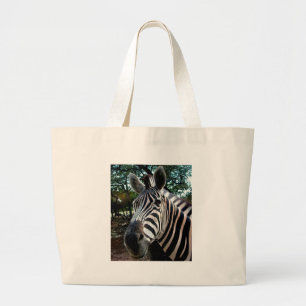 Mijn Strippy Friend Grote Tote Bag