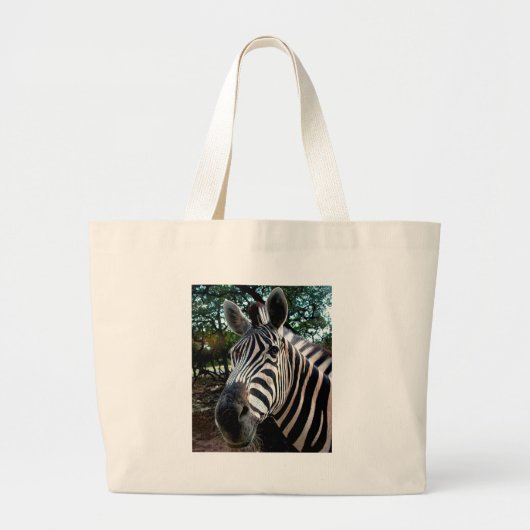 Mijn Strippy Friend Grote Tote Bag (Voorkant)