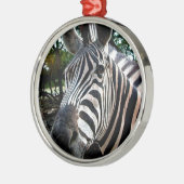 Mijn Strippy Friend Metalen Ornament (Links)