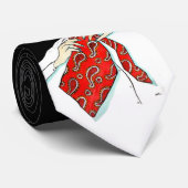 Mijn Stropdas doodt me! (Opgerold)